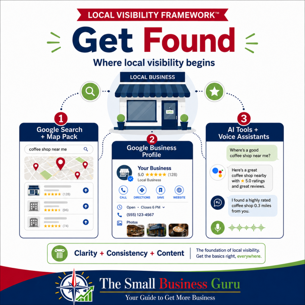 The three important factors that help small business owners get found online | The Small Business Guru